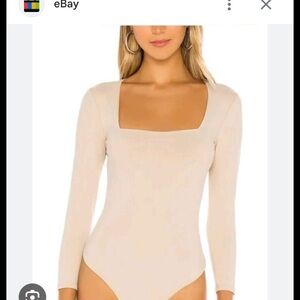 Taupe Long Sleeve Bodysuit